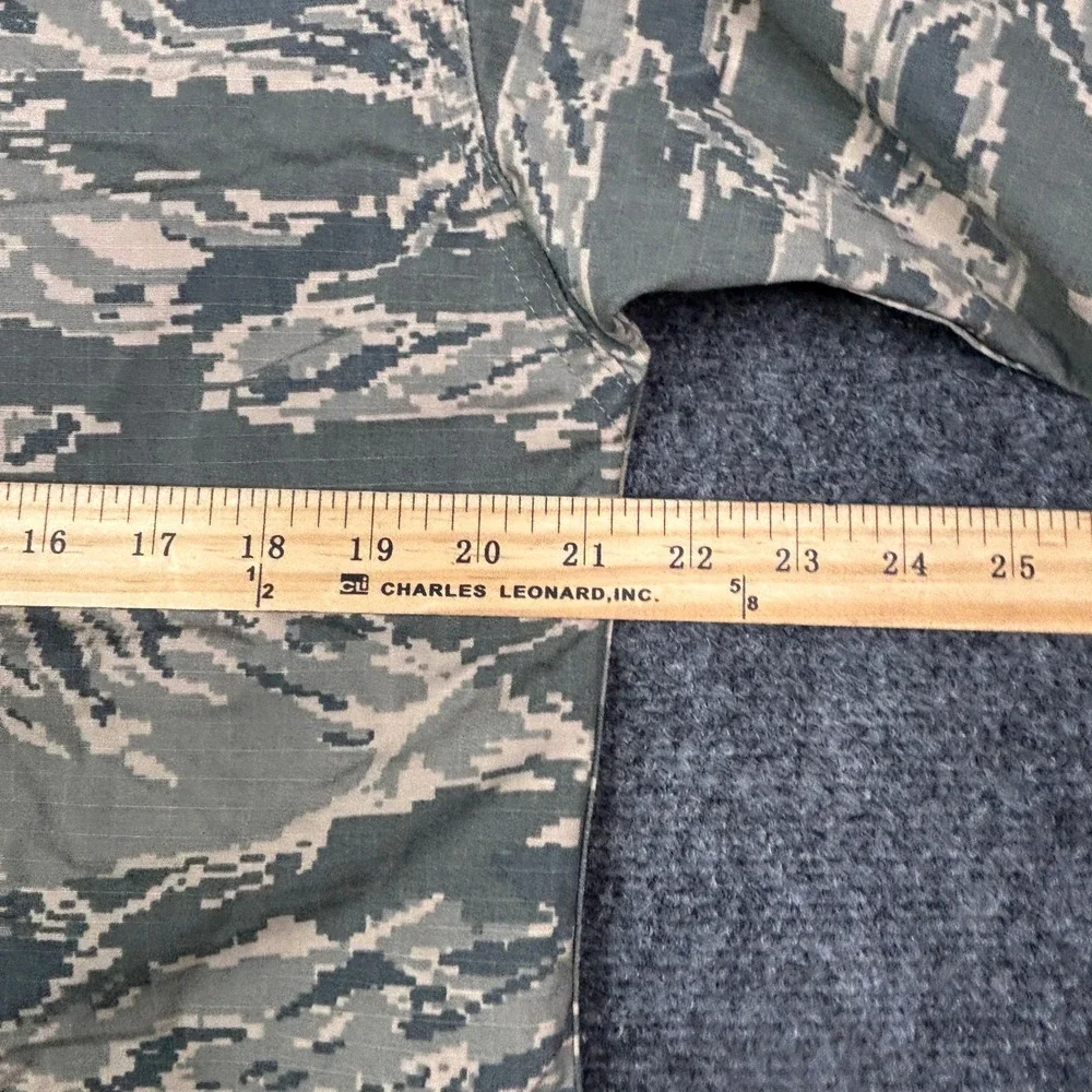 US Air Force ABU Digital Tiger Stripe Camo Utility Jacket Staff Sergeant 40R